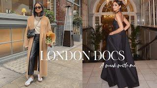 LONDON DOCS | ATTENDING THE BAFTAS, MY FAVE VINTAGE STORE IN LONDON & SKINCARE ROUTINE vlog