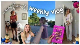 Comfort WEEKLY VLOG - Balkon bepflanzen, Olivia Rodrigo Konzert, Hörbuch höre & Stricken 🪩