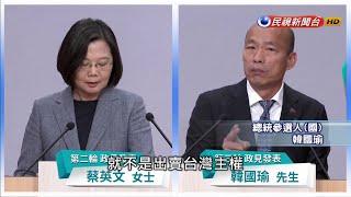 韓大喊中華民國萬歲 蔡英文盼韓去中辦喊－民視新聞