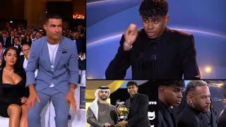 Respect , Barcelona Lamine Yamal SHOCKED the world at Globe Soccer Awards  ...