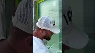 Усилитель угла . Монтаж перф.уголка с сеткой #фасадныеработы