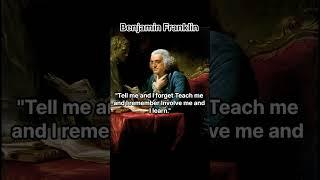 the words of Benjamin Franklin