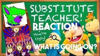 Super Mii Samurai Reacts to SML Movie: Substitute Teacher! (Shoutout to Wolfhead AJ)