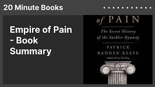 Empire of Pain - Book Summary