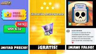 ¡CAÑON EVO GRATIS!  | ¡AYUDA! ️ Hay un Mawi FALSO   - noticias clash royale season 65