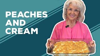 Love & Best Dishes: Peaches and Cream Recipe | No Bake Desserts