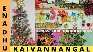 Christmas 2020 Decorations in Tamil | Xmas Tree decorations in my home | Christmas 2020 | X-mas Tree