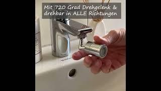 NIMAXI Wasserhahn Brause Aufsatz