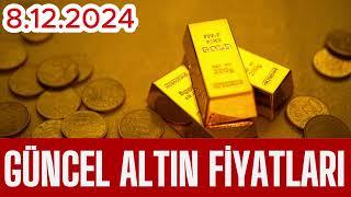 8 Aralık 2024 Güncel Altın Fiyatları Gram, Çeyrek, Yarım, Tam, Ata, Reşat ve Bilezik #gramaltin