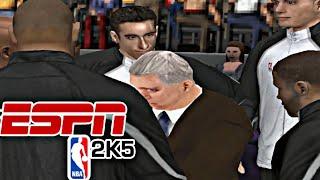 ESPN NBA 2K5 Kobe speaks Chinese tell Yao Ming "This is still my team" Lakers '05 Season Rebuild #3