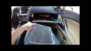 2006 Lexus IS350 - Interior Cabin Air Filter Replacement