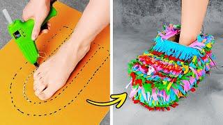 COLOR YOUR LIFE WITH CREATIVE SHOE IDEAS  ULTIMATE FEET HACKS FOR YOU