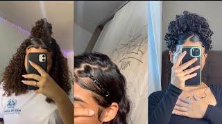 Penteado para cabelo cacheado e ondulado