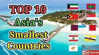 Top 10 Smallest Countries in Asia