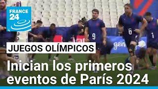 Comienzan los primeros eventos de los Juegos Olímpicos de París 2024 • FRANCE 24 Español