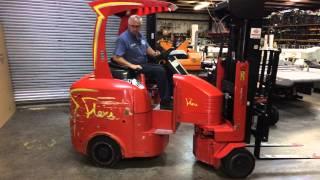 Flexi narrow aisle articulating forklift