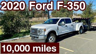 2020 FORD F350 10,000 mile REVIEW