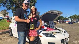 Americans Who Love Japanese Cars! Rare S800, RX-7, RX-8 Owner Interviews @ Japanese Classic Car Show