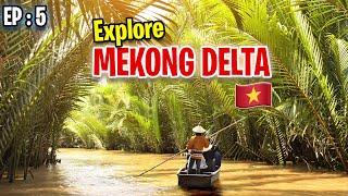 Trip to Mekong Delta  || Coconut Island, Crocodiles and Snake Wine || Mekong River