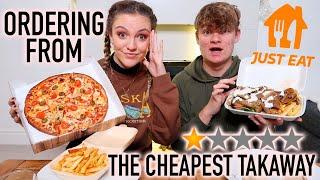 WE ORDERED THE CHEAPEST TAKEAWAY IN OUR TOWN...