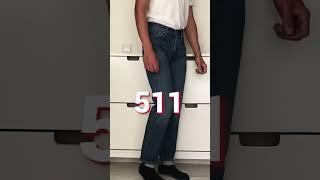 I tried All Levi's fits: 501, 511, 514...