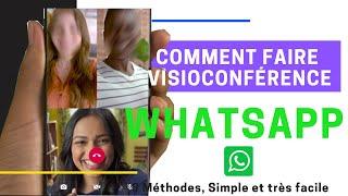 visioconférence Whatsapp à plusieurs: Comment faire un appel vidéo en groupe sur Whatsapp.