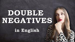 Double Negatives // English Grammar Lessons