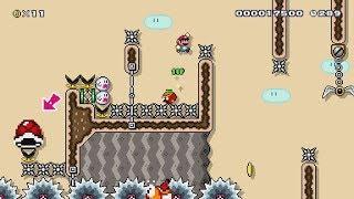 Kaizo Lite Canyon by Berda - Super Mario Maker 2