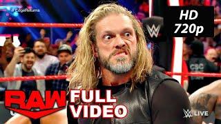 Edge MVP & Randy Orton segment WWE Raw March 9, 2020 Full Video HD