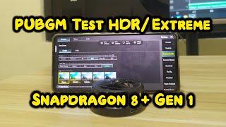 HDR Extreme fps sa Pubg Mobile Snapdragon 8+ gen 1 | Lenovo Legion y70