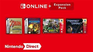 Nintendo Switch Online + Expansion Pack Games – Nintendo Direct 6.18.24 – Nintendo Switch