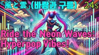 「クモと風」 - Energetic Hyperpop Vibes | Japanese Hyperpop 2024