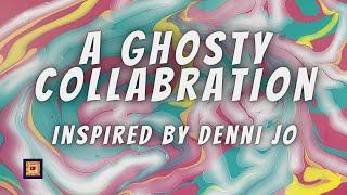 A Ghosty Collaboration Inspired By @denni-jo | Acrylic Poiuring | Ghosty Marble Pour