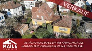 Vielfältig nutzbares EFH mit Anbau, auch als Mehrgenerationenhaus nutzbar oder teilbar!