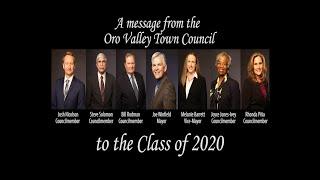 The Oro Valley Town Council celebrates the Class of 2020.