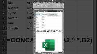 Excel! Concatenating Strings