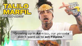 What does Filipino rapper Talilo think of life growing up Filipino American?