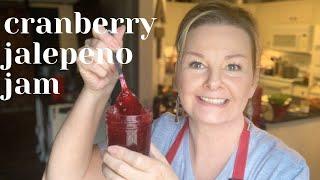 Sharing Cranberry Jalapeño Jam Recipe/Steam Canning