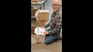 Foy's Pet Supplies (Jerry Gagne) - How To Build The Vented Economy 4 Bird Pigeon Shipping Box