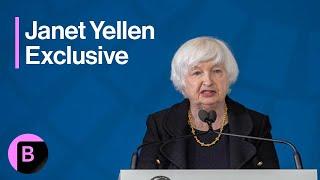 Yellen Talks Russia Sanctions, Tariffs and Deficit