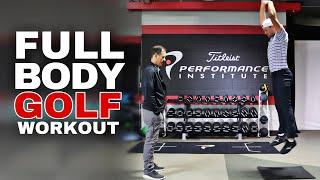 Golf Workout at Titleist Performance Institute!