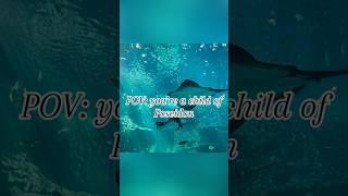 POV: you’re a child of Poseidon #greekmythology #poseidon #demigod #childofposeidon #pjo