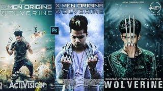 Photoshop X - Men Movie Poster Photo Editing Tutorial || Chiranjit Editz