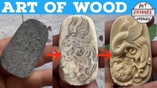 Art Of Wood 木雕艺术 雕刻教程