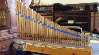 Wurlitzer 157 Band Organ Violin Pipes Playing The Armentiers March