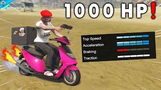 Using a 1000 HP Pizza Boy to troll a griefer! (GTA Online)