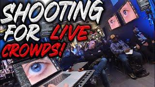 The Reality Of Shooting For Live Audiences