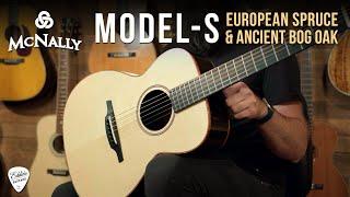 McNally Model S - European Spruce & Bog Oak  |  Demo with Matt Chulka