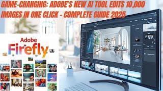INSANE: New Adobe AI Saves 47 Hours Weekly - Edit 10,000 Images Instantly (2025 Guide)