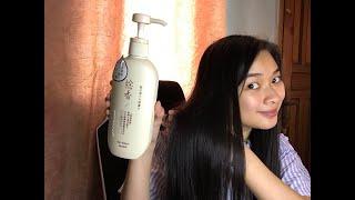 Sakura Japanese Shampoo FULL REVIEW | lower the speed while watching 